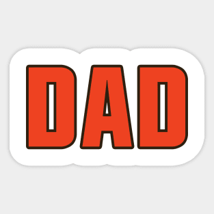 Cleveland DAD! Sticker